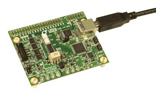 ANALOG DEVICES DC590B Demonstration Board, PIC16LF877A-I/PT, USB Serial Controller