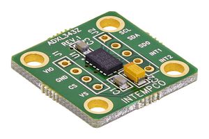 ANALOG DEVICES EVAL-ADXL343Z Evaluation Board, ADXL343BCCZ, Accelerometer - Three-Axis, Sensor