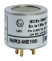 AMPHENOL SGX SENSORTECH INIR2-ME100 Gas Detection Sensor, Methane, 100 ppm, Integrated Infrared (INIR)