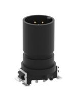 ERNI - TE CONNECTIVITY 284810-E Sensor Connector, M12, Male, 8 Positions, Solder Pin, Straight Surface Mount