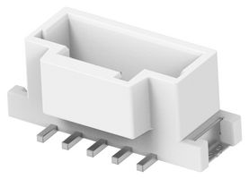 TE CONNECTIVITY 1-2232829-5 Pin Header, Natural, Key A, Wire-to-Board, 2 mm, 1 Rows, 5 Contacts, Surface Mount Straight
