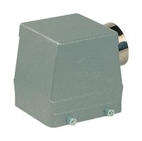 HARTING 09300320522 Heavy Duty Connector, Hood, Side Entry, Aluminum Body, 2 Lever, 32B