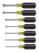 KLEIN TOOLS 631 Tools, Nut Driver Set, 3 " Shafts, 7 Piece