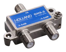 HOLLAND ELECTRONICS DSG-2100/DSB-21G RFI Splitter, 2 Way, 5-1000 MHz Frequency, 100dB