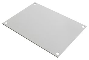 HAMMOND 14R0705 Panel, Interior, Acero, Blanco, Gabinete Serie PJ, 171 mm, 124 mm