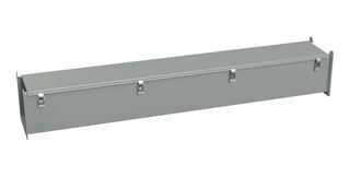 HAMMOND 1485E60 Raceway Duct, 203.2 mm, 203.2 mm, 1.524 m, 8 ", 8 ", 5 ft