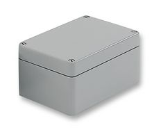 HAMMOND 1590Z062GY Metal Enclosure, Watertight, Small, Diecast Aluminum, 98 mm, 64 mm, 36 mm, IP68