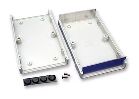 HAMMOND 1598BBSGY Plastic Enclosure, Instrument, ABS, 35 mm, 154.5 mm, 179 mm, IP54