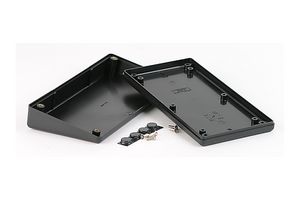 HAMMOND 1599KTSBK Carcasa de Plástico, Instrument, ABS, 46.5 mm, 220 mm, 140 mm, IP54