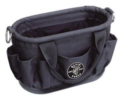 KLEIN TOOLS 58886 TOOL TOTE, 7-POCKET, PET, 15.5X7.5X10"