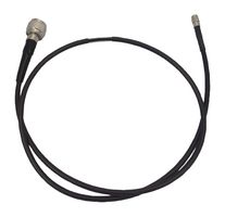 RADIALL R284C0351048 Cable RF / Coaxial ensamblado, 3.3 ft, 1 m, RG223, Tipo N Macho, SMA Macho, 50 ohm