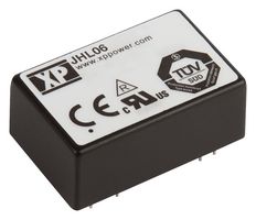 XP POWER JHL0612D12 Isolated Through Hole DC/DC Converter, Medical, DIP, 2:1, 6 W, 2 Output, 12 V