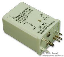 POTTER&BRUMFIELD - TE CONNECTIVITY R10S-E1Y1-J5.0K Power Relay, SPDT, 28 VDC, 2 A, R10 Series, Socket
