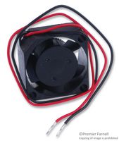 MULTICOMP MC33873 DC Axial Fan, Brushless Motor, 5 V, Square, 20 mm, 10 mm, Vapo Bearing, 1.5 CFM