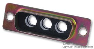 ITT CANNON DAM3W3P Conector D Sub de Diseño Combinable, Serie Combo D D*M, DA-3W3, Macho, 3 Contactos, 3 de Potencia