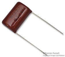 PANASONIC ECW-FA2J125J General Purpose Film Capacitor, Metallized PP, Radial Box - 2 Pin, 1.2 µF, ± 5%, 141 V, 630 V