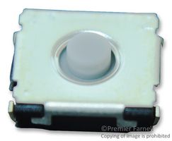 PANASONIC EVQP0S02Q Tactile Switch, EVQP0 Series, Top Actuated, Surface Mount, Round Button, 100 gf, 20mA at 15VDC