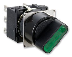 IDEC LB1F-2T54G Rotary Switch, 2 Position, 1 Pole, 90 °, 5 A, 250 V, LB Series