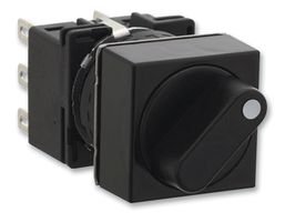 IDEC LB2S-3LT6 Rotary Switch, 3 Position, 2 Pole, 45 °, 5 A, 250 V, LB Series