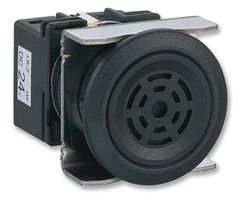 IDEC LB6Z-1T03V Buzzer, 12 VDC, 80 dB, 26 mA, Panel Mount