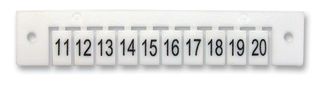 IDEC SV9Z-PW10-H31-40 Relay Accessory, Marking Plate, Marking Plate, IDEC RV8H Series 6mm Interface Relays, RV8H Series