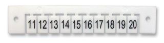 IDEC SV9Z-PW10-H91-100 Relay Accessory, Marking Plate, Marking Plate, IDEC RV8H Series 6mm Interface Relays, RV8H Series