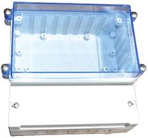 BUD INDUSTRIES DCS-11901 Plastic Enclosure, IP66, Multipurpose, ABS, Polycarbonate, 161 mm, 166.1 mm, 121 mm, IP66