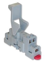 SQUARE D BY SCHNEIDER ELECTRIC 8501NR41 Relay Socket, DIN Rail, Panel, Screwless Clamp, 5 Pins, 15 A, 300 VAC