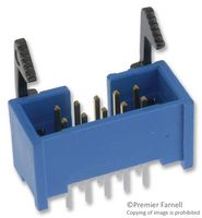 TE CONNECTIVITY - AMP 2-1761713-3 Pin Header, Wire-to-Board, 2.54 mm, 2 Rows, 10 Contacts, Through Hole Straight, AMP-LATCH Series