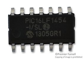 MICROCHIP PIC16LF1454-I/SL 8 Bit MCU, Flash, PIC16 Family PIC16LF145x Series Microcontrollers, PIC16, 48 MHz, 14 KB, 14 Pins
