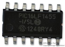 MICROCHIP PIC16LF1455-I/SL 8 Bit MCU, Flash, PIC16 Family PIC16LF145x Series Microcontrollers, PIC16, 48 MHz, 14 KB, 14 Pins