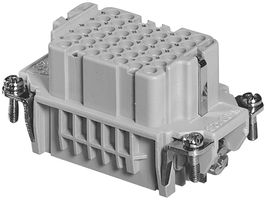 AMPHENOL SINE/TUCHEL C146 10B042 000 9 Heavy Duty Connector, 42+PE, Less Contacts, heavymate DD Series, Insert, 43 Contacts, E10