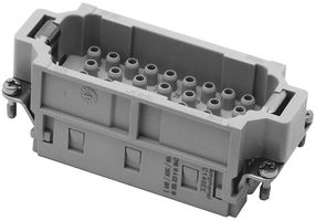 AMPHENOL SINE/TUCHEL C146 10A032 500 10 Heavy Duty Connector, 32+PE, Less Contacts, heavymate® EE Series, Insert, 33 Contacts, E16, Plug