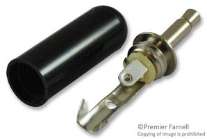 SWITCHCRAFT/CONXALL 750 Phone Audio Connector, 2 Contacts, Plug, Cable Mount, Tin Plated Contacts, Brass Body