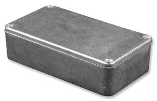 HAMMOND 1590BGY Alojamiento Metálico, Fundido a Presión, Caja para Pedal, Small, Aluminio fundido a presión