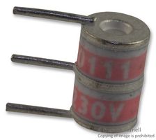 BOURNS 2020-23T-C4LF Gas Discharge Tube (GDT), Fast Acting, 2020 T Series, 180 V, Radial Leaded, 5 kA, 650 V