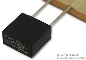 EATON ELECTRONICS SS-5-1.6A-AP Fuse, PCB Leaded, 1.6 A, 250 V, SS-5 Series, Time Delay, Radial Leaded