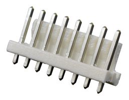 AMP - TE CONNECTIVITY 640445-8 Cabezal de Pin, Cable-a-Tarjeta, 3.96 mm, 1 Líneas, 8 Contactos, Recto Agujero Pasante