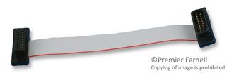 HARTING 09200042733 Ribbon Cable, D Sub Plug, D Sub Receptacle, 15 Positions, 6 ", 152 mm