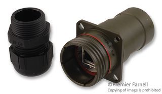 AMPHENOL PCD RJFTV2PE1G In-Line Adapter, RJ45, RJ45, Adapter, In-Line, RJF TV Series, Jack, 8 Positions