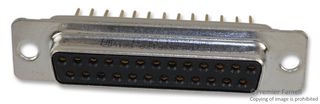 AMPHENOL COMMUNICATIONS SOLUTIONS L77DB25SF179 D Sub Connector, DB25, Standard, Receptacle, 17D Series, 25 Contacts, DB, Wire Wrap