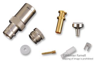 TROMPETER - CINCH CONNECTIVITY CJ70-29 RF / Coaxial Connector, Twinax / Triax Coaxial, Straight Jack, Crimp, TWC-78-1, TWC-124-1A