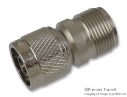 AMPHENOL RF 000-16075 RF / Coaxial Adapter, HN, Jack, N, Plug, Straight Adapter, 50 ohm