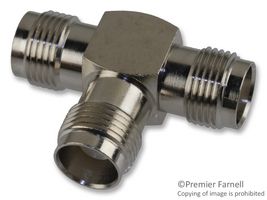 AMPHENOL RF 122354 RF / Coaxial Adapter, TNC, Jack, TNC, Jack, Jack, Tee Adapter, 50 ohm
