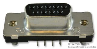 AMP - TE CONNECTIVITY 2-5747706-0 D Sub Connector, DB9, Standard, Receptacle, AMPLIMITE HD-20 Series, 9 Contacts, DE, Solder