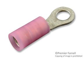 MOLEX 19073-0038 Terminal de Anillo, M3.5, #6, 18 AWG, 0.8 mm², Serie Avikrimp 19073, Rojo