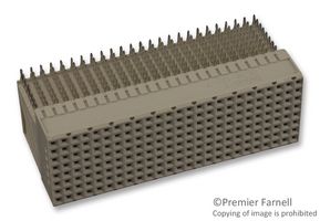 AMP - TE CONNECTIVITY 646445-1. Connector, Z-PACK Series, 200 Contacts, 2 mm, Receptacle, Press Fit, 8 Rows