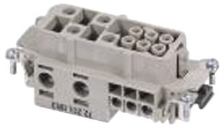 NEXTGEN POWER SYSTEMS OF TEXAS 72.205.1053.0 Heavy Duty Connector, revos POWER Series, Insert, 9+PE Contacts, 10B, Receptacle, Screw Socket