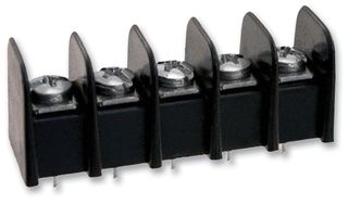 MOLEX 38710-6305 Bloque de Terminales de Montaje en PCB, 9.53 mm, 1 Hilera, 5 Posiciones, 24 AWG, 12 AWG, 25 A