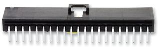 MOLEX 70553-0020 Pin Header, Signal, 2.54 mm, 1 Rows, 21 Contacts, Through Hole Right Angle, SL 70553 Series